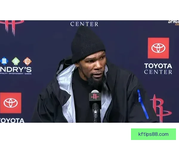 申京关键时刻送大帽 杜兰特受伤流血依然拼搏带队加时逆转